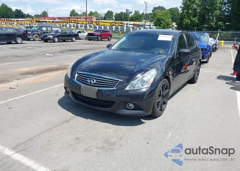 2012 Infiniti G37 Journey z USA, uszkodzony, nr VIN JN1CV6APXCM622005